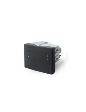 MODULO MEDIO TECLON PUNTO COMBINADO NEGRO